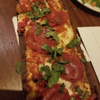 Seasons 52 - Pepperoni Flatbread - New American Near Me - Columbia, Maryland Seasons 52 - Pepperoni Flatbread - New American Near Me - Columbia, Maryland