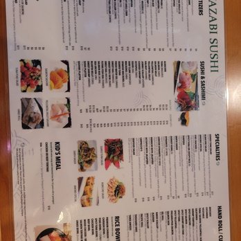 Wazabi Sushi - Orange - New menus! - Sushi Bars Near Me - Orange, California