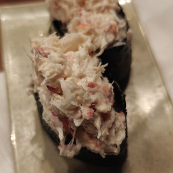 Warakubune Sushi - Crab gunkan - Conveyor Belt Sushi Near Me - San Francisco, California