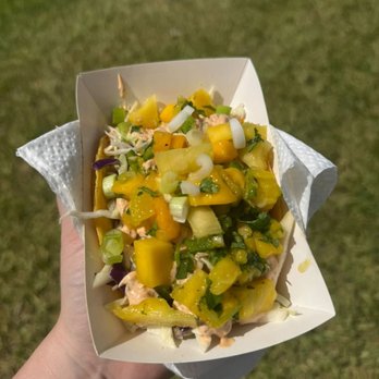 Uncle Roys - Maui Style Taco has the most delicious pineapple, mango salsa!! - Food Trucks Near Me - Corpus Christi, Texas Uncle Roys - Maui Style Taco has the most delicious pineapple, mango salsa!! - Food Trucks Near Me - Corpus Christi, Texas