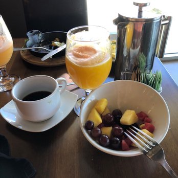 Complexity Wine - Sunday Brunch @ Complexity! Delicious with several choices to satisfy whatever your tastebuds are longing for. French press & Mimosa !!! - Wine Tasting Classes Near Me - Lancaster, California