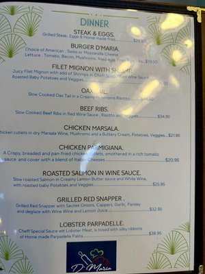 Menu photo 2 D'Maria's Deli & Bakery Palm Coast, FL Menu photo 2 D'Maria's Deli & Bakery Palm Coast, FL