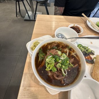 dan modern chinese - spicy oxtail beef noodle soup - Dim Sum Near Me - Pasadena, California