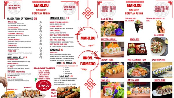 Menu photo 1 Hermanos Romero Los Angeles, CA