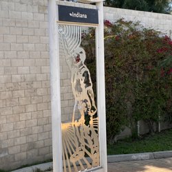 Indiana Gold Line Station