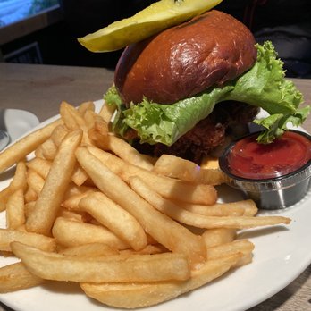 McHale's Bar & Grill - Spicy crispy chicken sandwich - Pubs Near Me - New York, New York