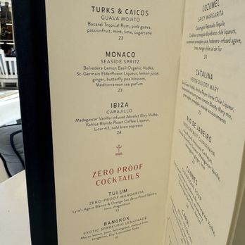 Aft Cocktail Deck - Menu - Cocktail Bars Near Me - Las Vegas, Nevada