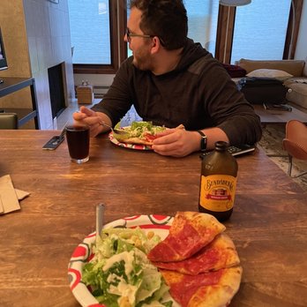 Yeah Buddy Pizza - To go pepperoni pizza with Caesar salad - Pizza Near Me - Jackson, Wyoming Yeah Buddy Pizza - To go pepperoni pizza with Caesar salad - Pizza Near Me - Jackson, Wyoming