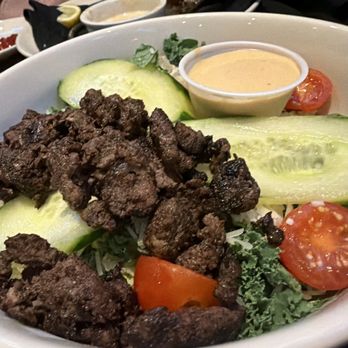 On The Kirb - Shawarma Salad - Cocktail Bars Near Me - The Woodlands, Texas