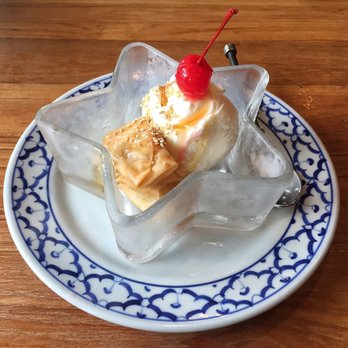 Thai Ruby - Thai Ruby Ice Cream (W/banana chips) - Thai Near Me - The Villages, Florida Thai Ruby - Thai Ruby Ice Cream (W/banana chips) - Thai Near Me - The Villages, Florida