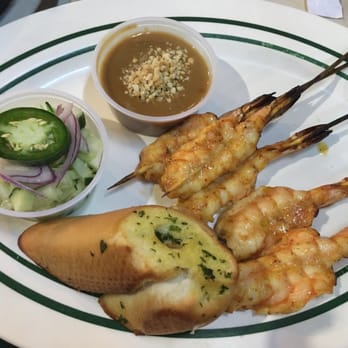 Deckhand Oyster Bar - shrimp satay - Seafood Near Me - Austin, Texas Deckhand Oyster Bar - shrimp satay - Seafood Near Me - Austin, Texas