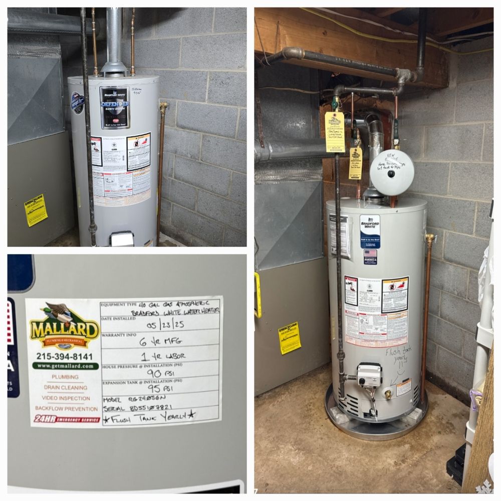 Slide of Mallard Plumbing & Mechanical