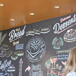 Inside chalk board