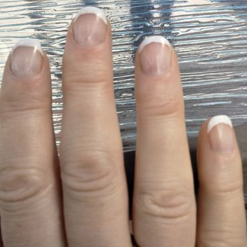 Party Nails - This is the French tip job I did on MYSELF after 7 days. It's held up all this time when Party Nails' fell apart in 1 day. - Nail Salons Near Me - Reno, Nevada Party Nails - This is the French tip job I did on MYSELF after 7 days. It's held up all this time when Party Nails' fell apart in 1 day. - Nail Salons Near Me - Reno, Nevada