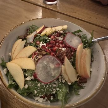 FIRED Pizza - Harvest salad - so delicious that my finance kept eating it and he hardly eats salads!! - Pizza Near Me - Stockton, California