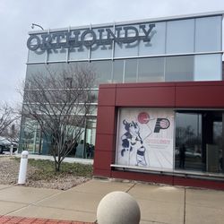 Orthoindy - Walking in for ortho Indy clinic follow up appointments for my boys