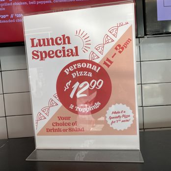 Mondo Pizza - Lunch special - Pizza Near Me - Dallas, Texas Mondo Pizza - Lunch special - Pizza Near Me - Dallas, Texas