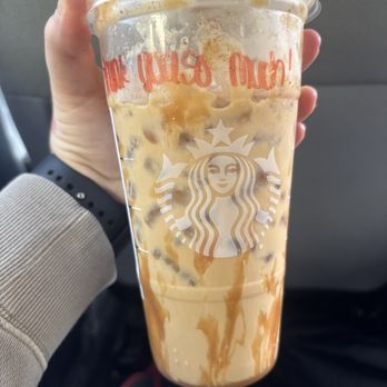 Starbucks - Venti Iced Hazelnut Shaken Espresso *customized* - Coffee & Tea Near Me - Yonkers, New York Starbucks - Venti Iced Hazelnut Shaken Espresso *customized* - Coffee & Tea Near Me - Yonkers, New York