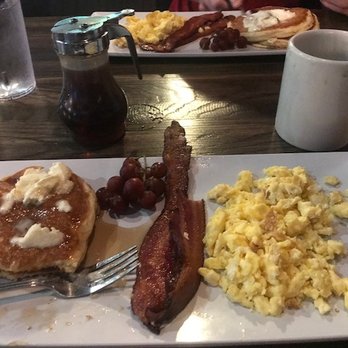 WINGERS Restaurant & Alehouse - Sorry it's messy -- I dug in. and got syrup all over :). Perfect breakfast before hitting the road! - American Near Me - Mountain Home, Idaho WINGERS Restaurant & Alehouse - Sorry it's messy -- I dug in. and got syrup all over :). Perfect breakfast before hitting the road! - American Near Me - Mountain Home, Idaho
