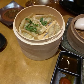 Virago - Pork belly dumplings. - Asian Fusion Near Me - Nashville, Tennessee Virago - Pork belly dumplings. - Asian Fusion Near Me - Nashville, Tennessee