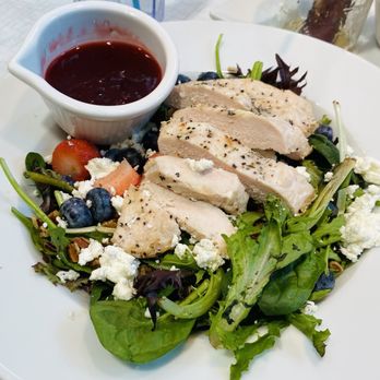 Anna's House - Milford - But & Berry Salad w/ Chicken - Breakfast & Brunch Near Me - Milford, Michigan Anna's House - Milford - But & Berry Salad w/ Chicken - Breakfast & Brunch Near Me - Milford, Michigan