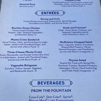 Cafe Orleans - Small menu - Cajun/Creole Near Me - Anaheim, California