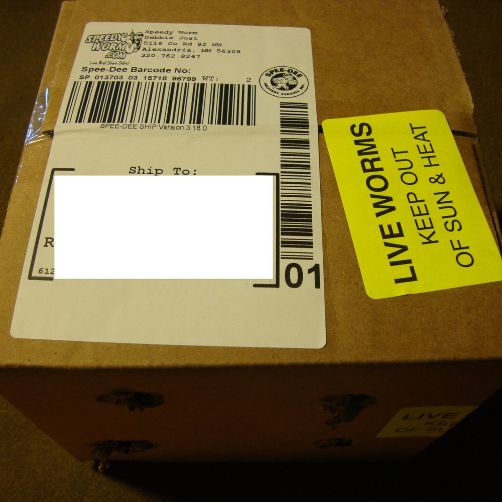 Speedy Worm - After 8 days I FINALLY got my order. - Hunting & Fishing Supplies Near Me Speedy Worm - After 8 days I FINALLY got my order. - Hunting & Fishing Supplies Near Me