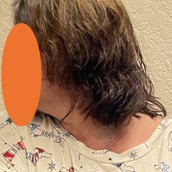 Hair - After I drove straight home to wash and see what in the world I had left. More gaps more chunks
