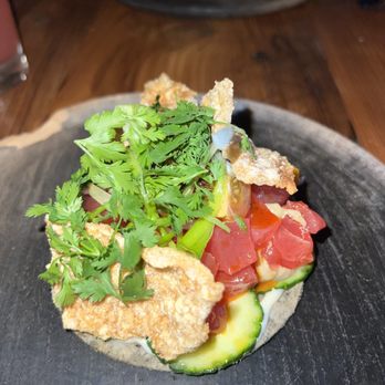 Claro - Tostada de Tuna - Mexican Near Me - Brooklyn, New York