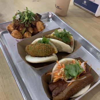 King Bao - My friend's tater tots and bao and my hogzilla. - Asian Fusion Near Me - Orlando, Florida King Bao - My friend's tater tots and bao and my hogzilla. - Asian Fusion Near Me - Orlando, Florida