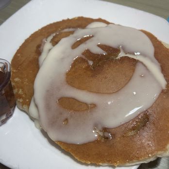 Jimmy's Egg - Cinnamon Roll pancake - Breakfast & Brunch Near Me - Midland, Texas
