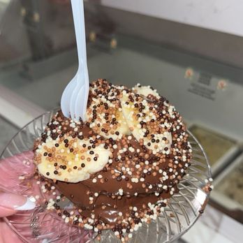 Sloan's - Mizner Park - Nutella donut ice cream bomb - Ice Cream & Frozen Yogurt Near Me - Boca Raton, Florida Sloan's - Mizner Park - Nutella donut ice cream bomb - Ice Cream & Frozen Yogurt Near Me - Boca Raton, Florida