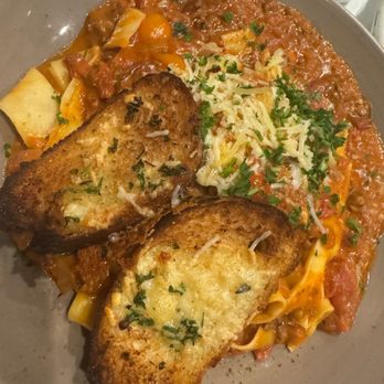 Ladera Grill - Parpadelle Bolognese - American Near Me - Morgan Hill, California