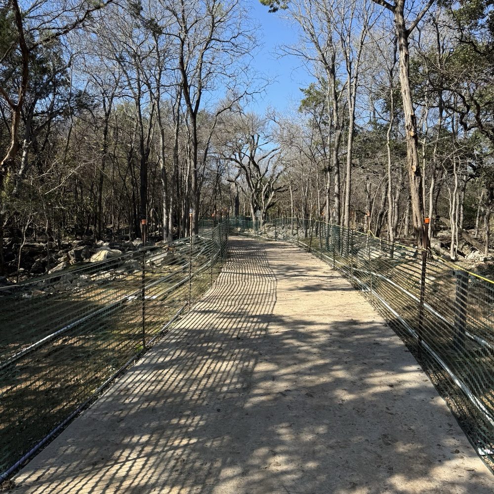 Bell Park - Paved trail in the forest - Parks Near Me - Cedar Park, Texas