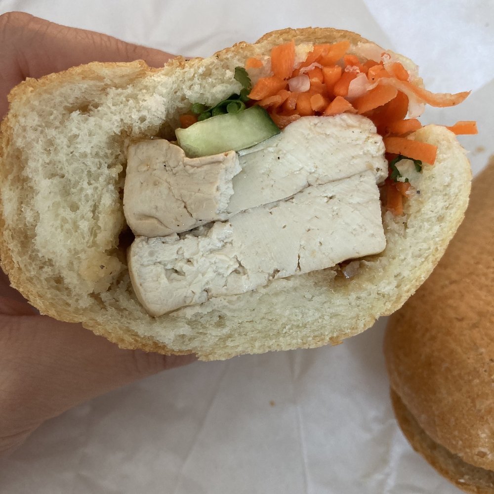 Banh Mi King - Tofu banh mi Very bland tofu - Vietnamese Near Me - San Francisco, California Banh Mi King - Tofu banh mi Very bland tofu - Vietnamese Near Me - San Francisco, California