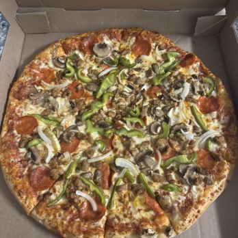 Five Star Pizza - Large deluxe pizza - Pizza Near Me - Gainesville, Florida Five Star Pizza - Large deluxe pizza - Pizza Near Me - Gainesville, Florida