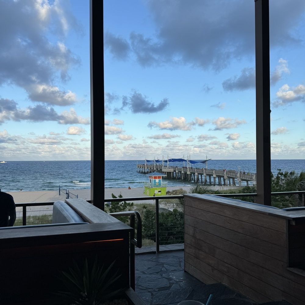 Beach House - Spectacular view from our booth upstairs - Bars Near Me - Pompano Beach, Florida Beach House - Spectacular view from our booth upstairs - Bars Near Me - Pompano Beach, Florida
