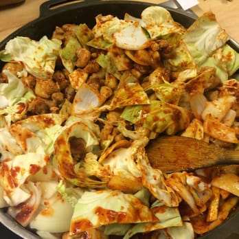 Mapo Chicken - veggies and chicken for 2 - Korean Near Me - Los Angeles, California Mapo Chicken - veggies and chicken for 2 - Korean Near Me - Los Angeles, California