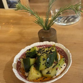 Cafe Suliman - Cucumber apetizer - Arabic Near Me - Seattle, Washington