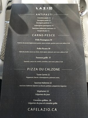 Menu photo 1 Café Lazio La Prairie, QC Menu photo 1 Café Lazio La Prairie, QC