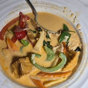 Chaba Thai Restaurant - Tofu Red Curry - Thai Near Me - Linwood, New Jersey