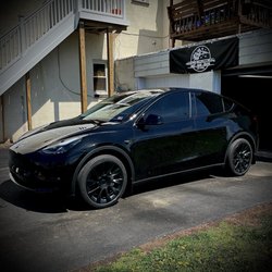 WorthWile Detailing & Tinting - After front window tint