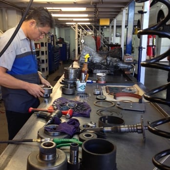 Forever Auto Express  - Our technician Van rebuilding a transmission. - Auto Repair Near Me - Henderson, Nevada