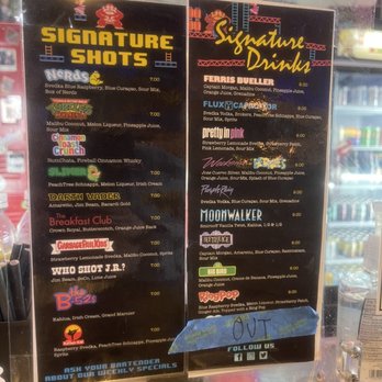 FlashBack RetroPub - Drink menus - Pubs Near Me - Oklahoma City, Oklahoma