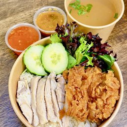 Combo Chicken Rice Combo Chicken Rice