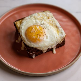 Crush'd Wine Bar Kitchen - Croque Monsieur
Prosciutto * Fontina * Bechamel * Croissant Bread.
Add Egg +$4 - New American Near Me - Danville, California Crush'd Wine Bar Kitchen - Croque Monsieur
Prosciutto * Fontina * Bechamel * Croissant Bread.
Add Egg +$4 - New American Near Me - Danville, California