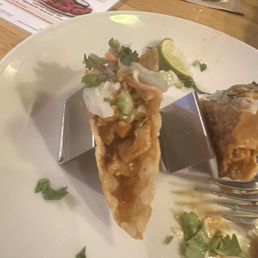 Chicken Wonton Tacos