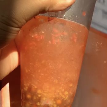 Zero Degrees - 24 oz Strawberry Bliss with Honey Boba - Bubble Tea Near Me - Orlando, Florida