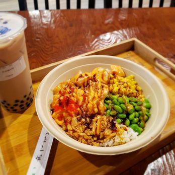 Sovereign - Poke Bowl, shrimp, tuna, edamame and their special mix of sauces - Poke Near Me - Plantation, Florida Sovereign - Poke Bowl, shrimp, tuna, edamame and their special mix of sauces - Poke Near Me - Plantation, Florida