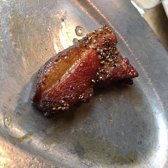Au Cheval - The last piece from the side of bacon. Beautiful. - Bars Near Me - Chicago, Illinois Au Cheval - The last piece from the side of bacon. Beautiful. - Bars Near Me - Chicago, Illinois
